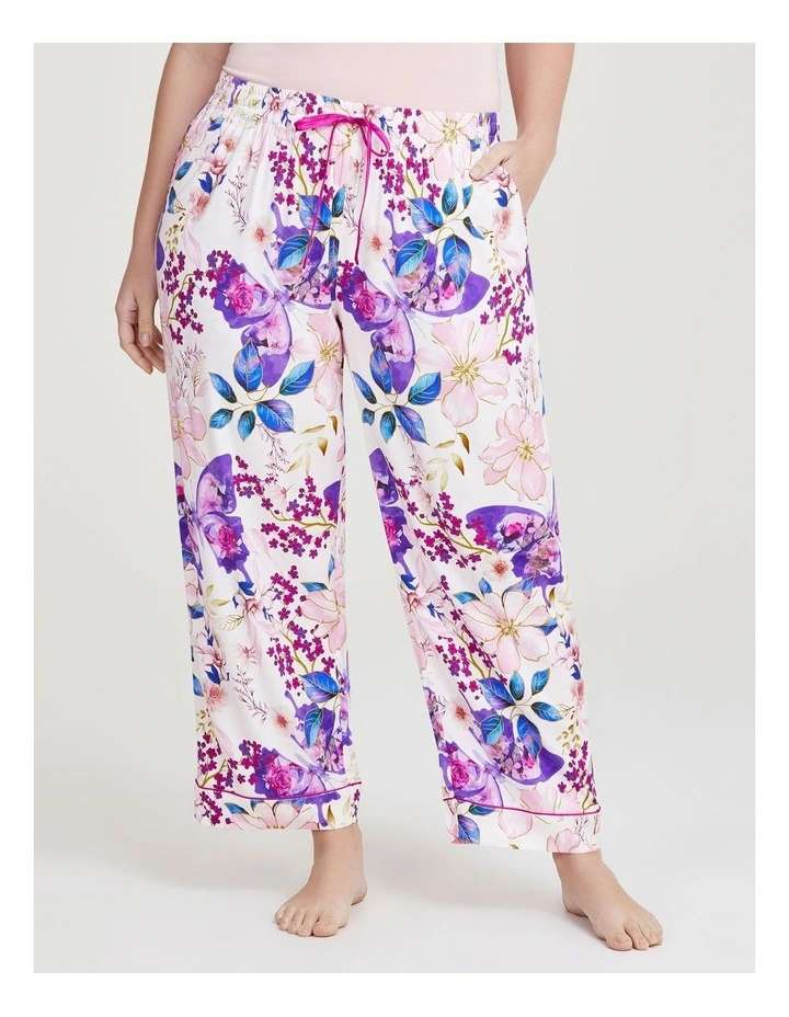 Ecovero Butterfly Pyjama Pant in Print