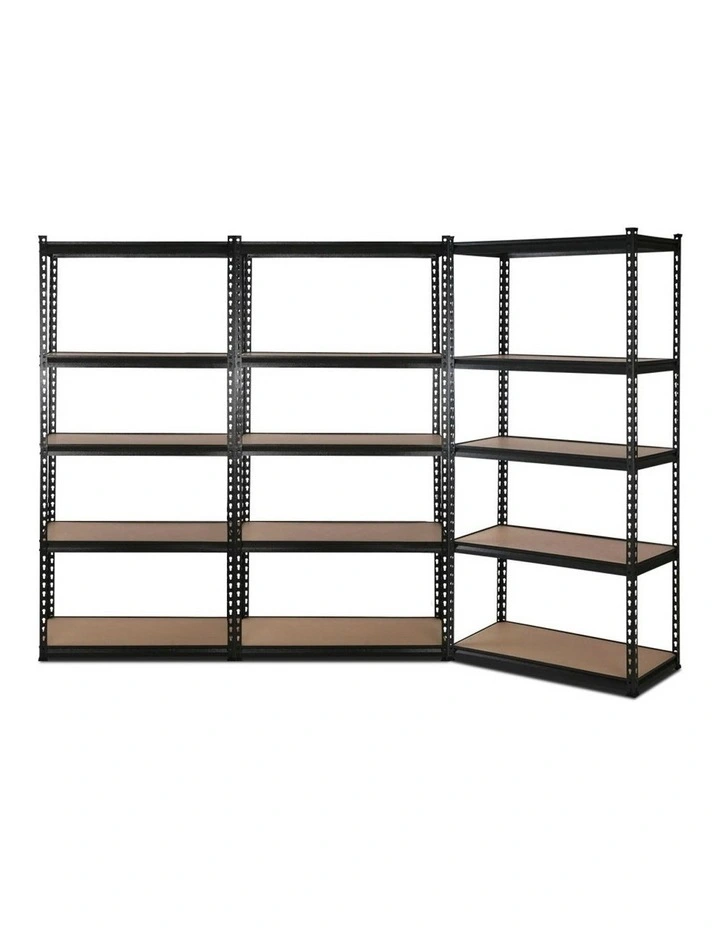 3x1.5M Warehouse Shelving Racking Storage Garage Steel Metal Shelves Rack