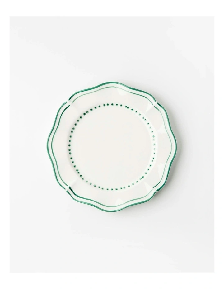 Capri Dinner Plate in Green