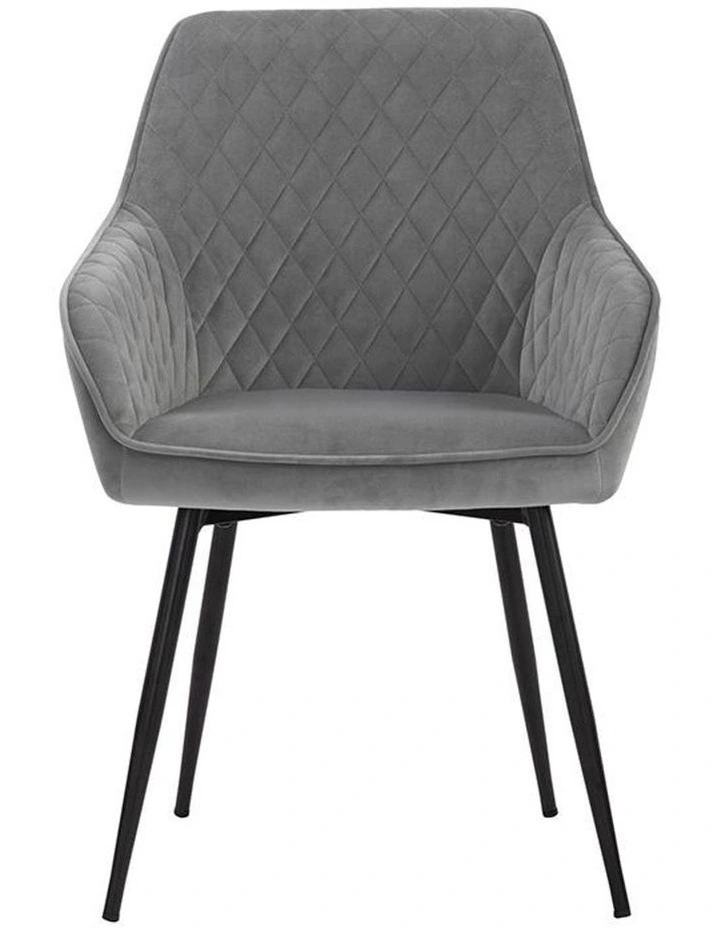 Hakon Dining Chair Grey & Black