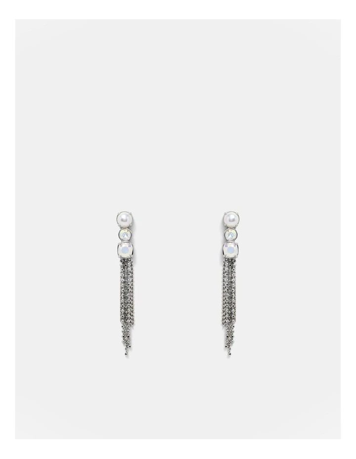 City Scape Drop Earrings in Silver