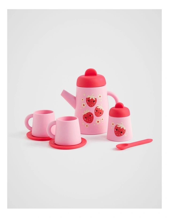 Strawberry Tea Set in Strawberry
