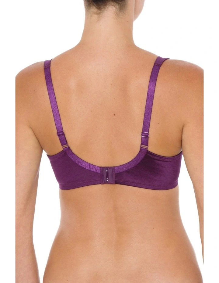Lacy Minimiser Bra in Amethyst