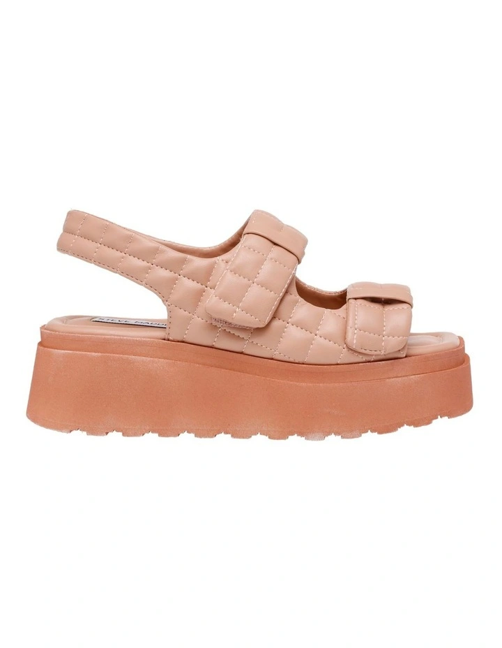 Westerly Platform Sandals in Blush