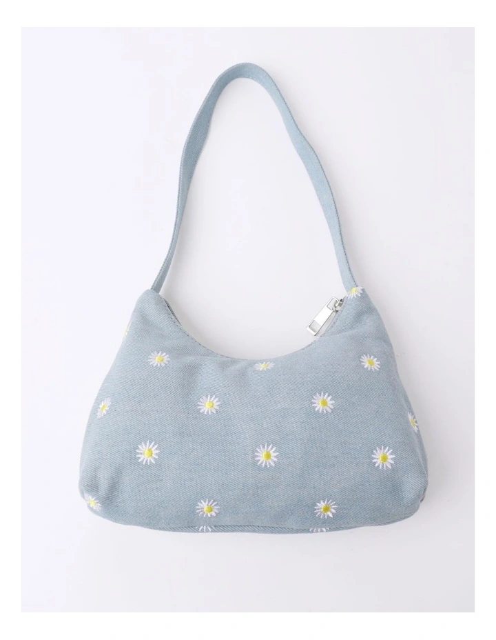 Daisy Shoulder Bag In Denim
