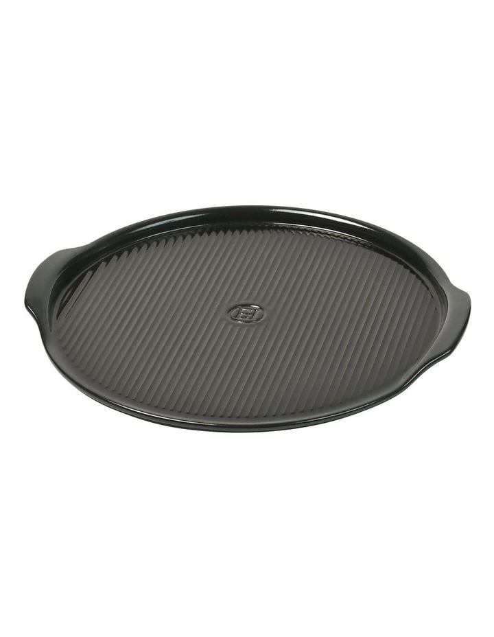 Ridged Pizza Stone Charcoal