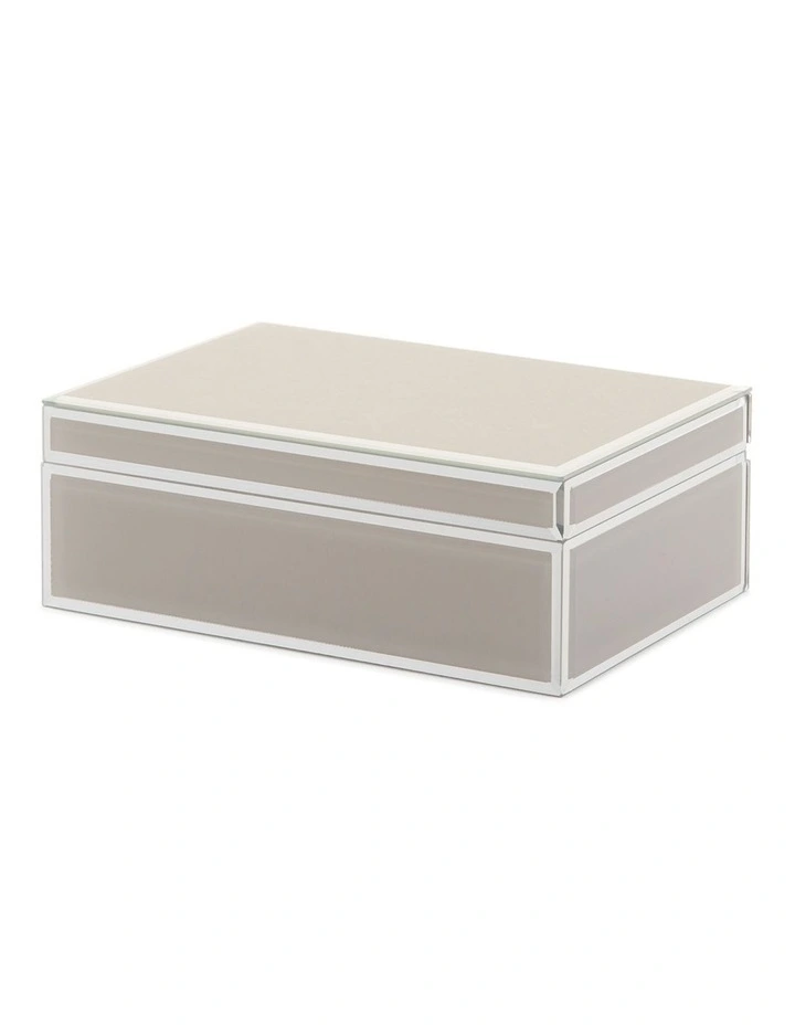 Sara Cool Grey Large Jewellery Box