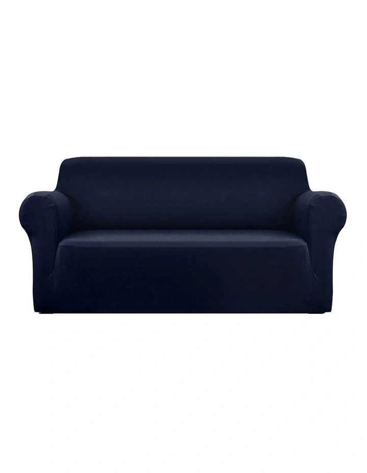 Sofa Cover Couch Covers 3 Seater Stretch in Navy
