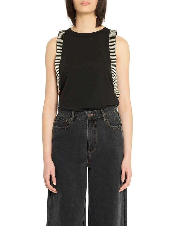 Even Better Days Tank in Black