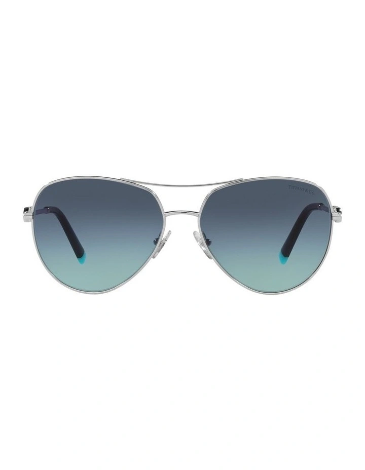 TF3083B Silver Sunglasses