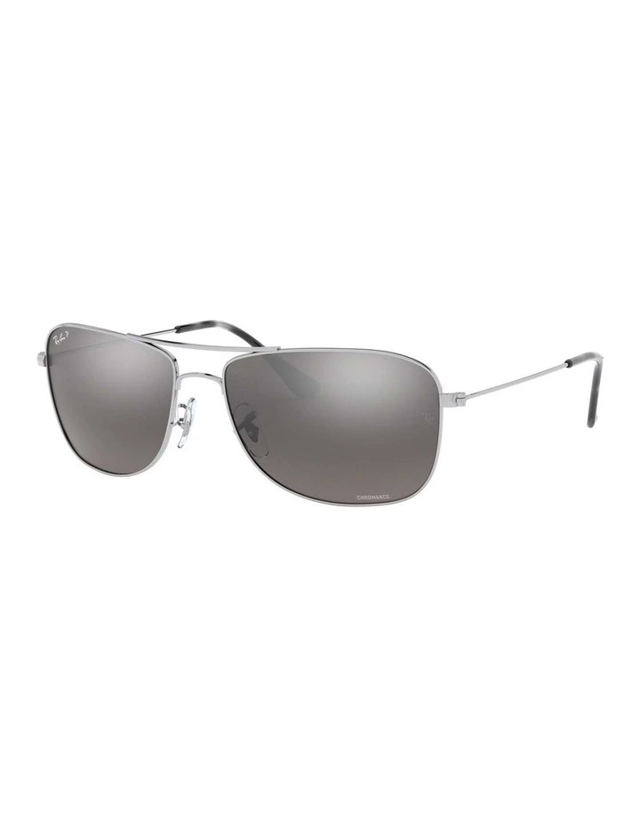 RB3543 Chromance Silver Polarised Sunglasses