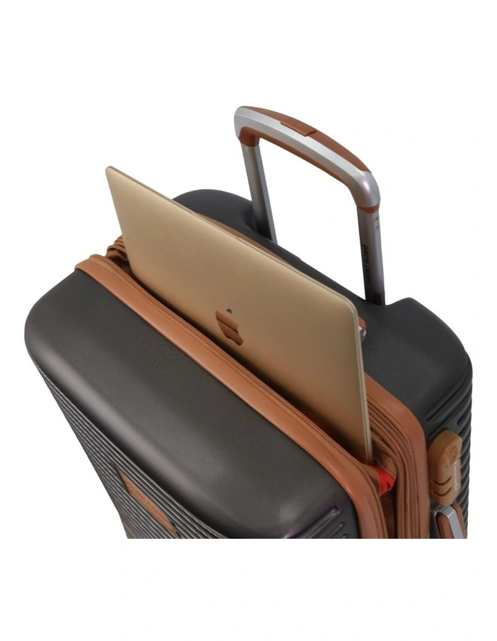 Classique 54cm Cabin Hard Shell Suitcase in Charcoal