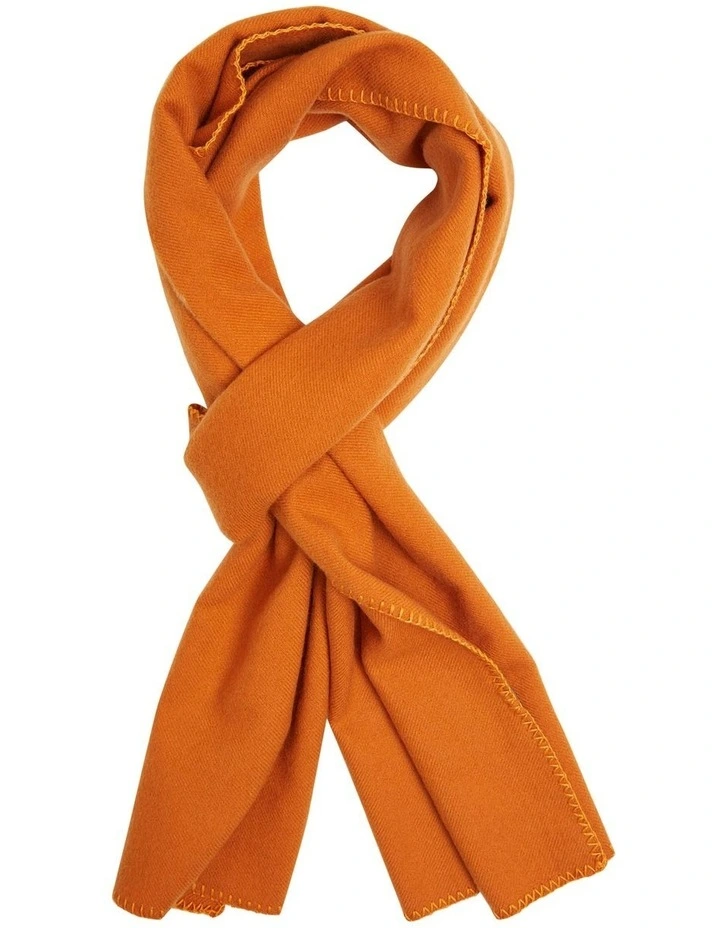 Fion Wool Scarf in Yellow
