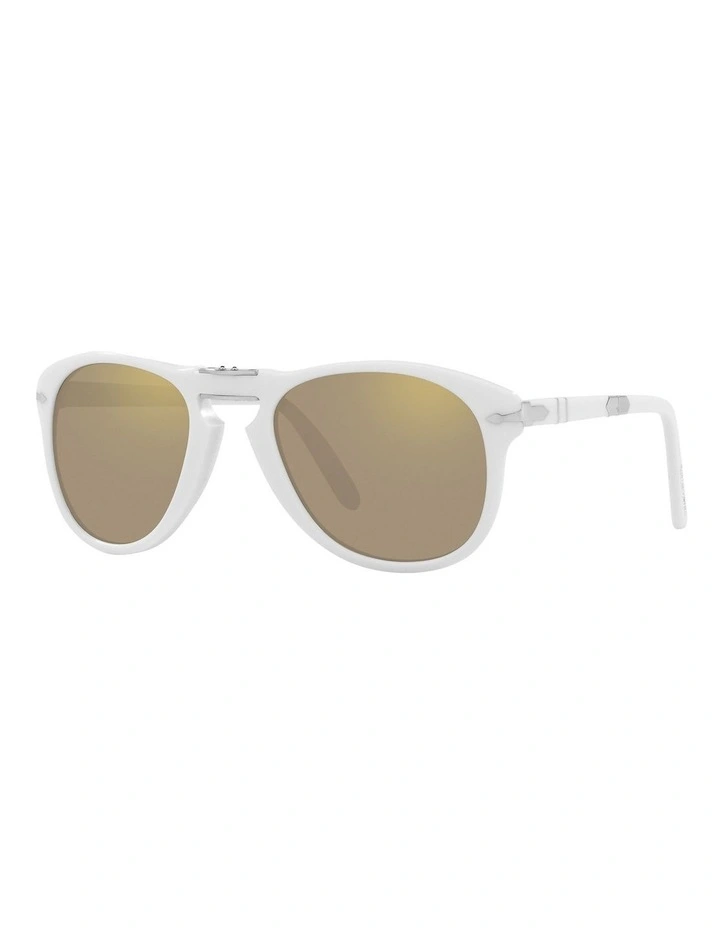 Steve McQueen Exclusive 714SM Sunglasses in White