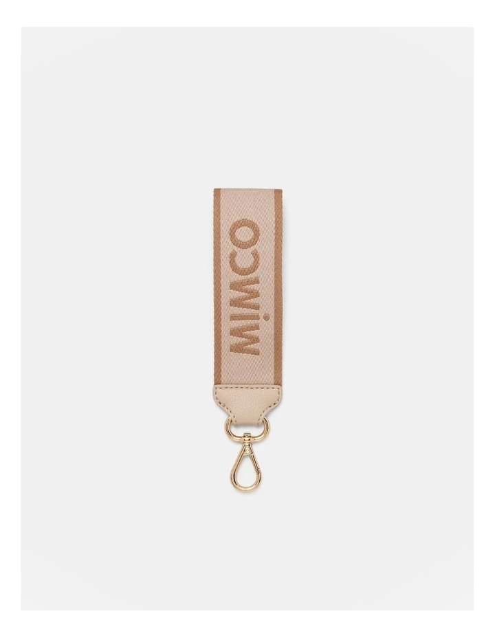 Stripe Webbing Wrist Strap in Waffle