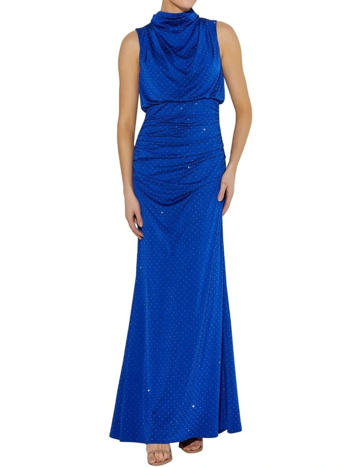 Mira Gown in Blue