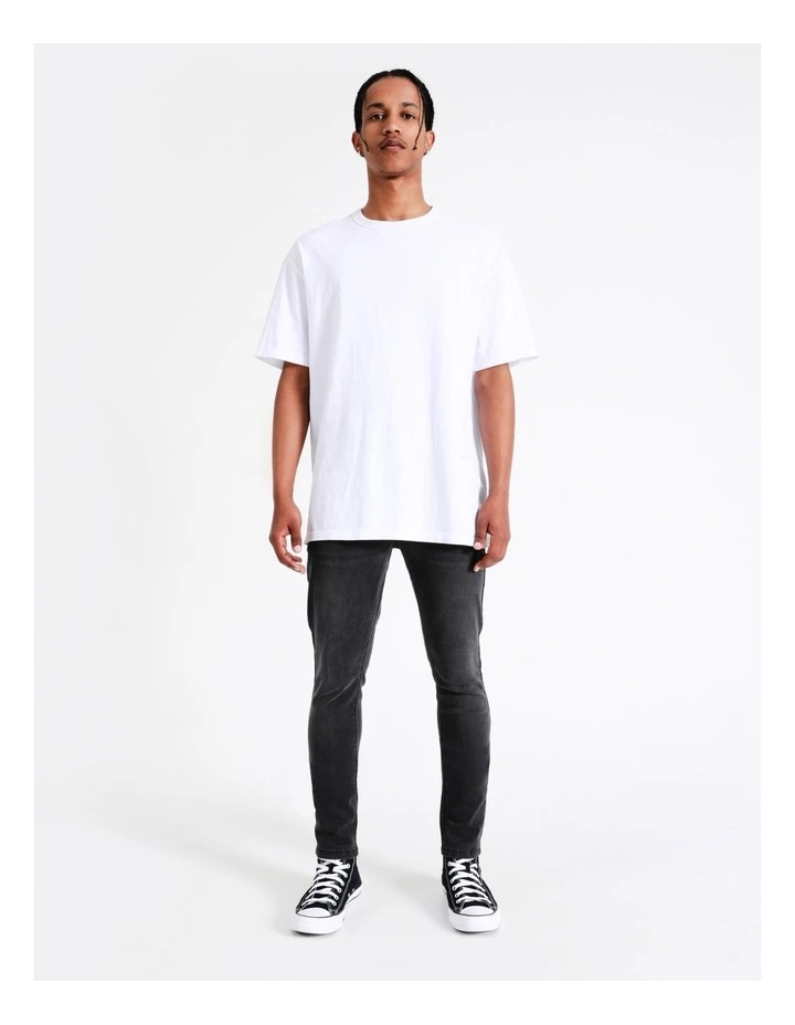 Zack 2 Skinny Jean in Charcoal