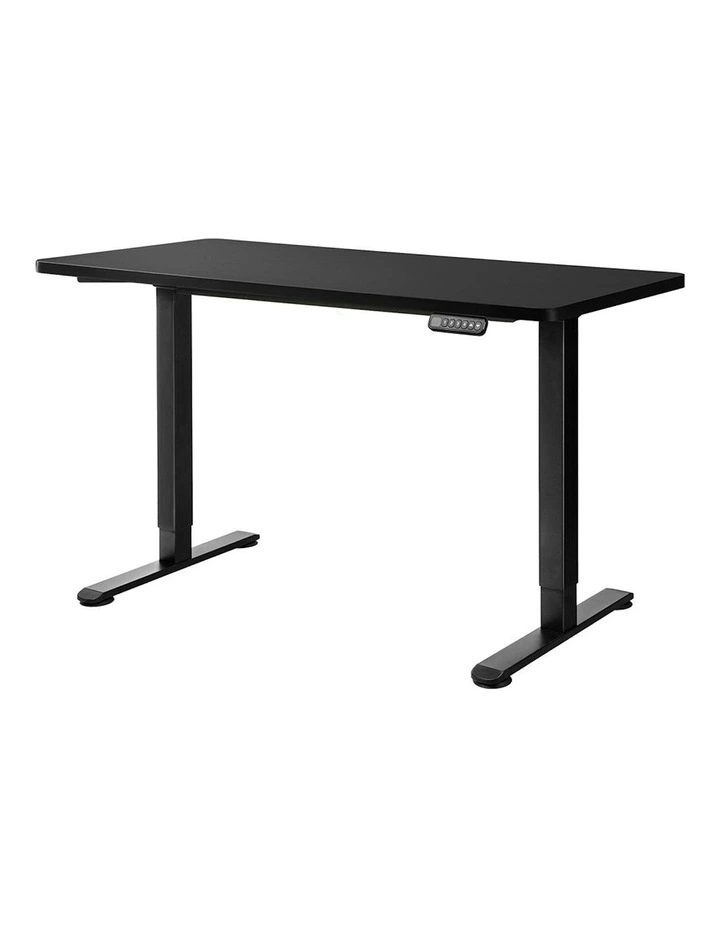 Electric Dual Motor Height Adjustable Motorised Standing Desk 120cm in Black