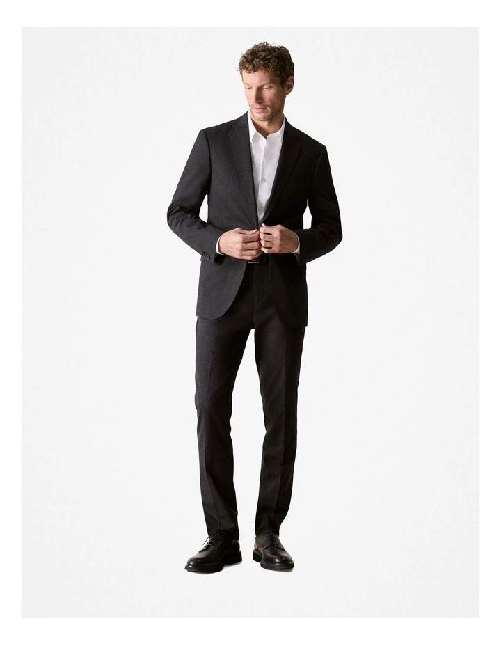 Italian Wool Ultimate Blazer in Black
