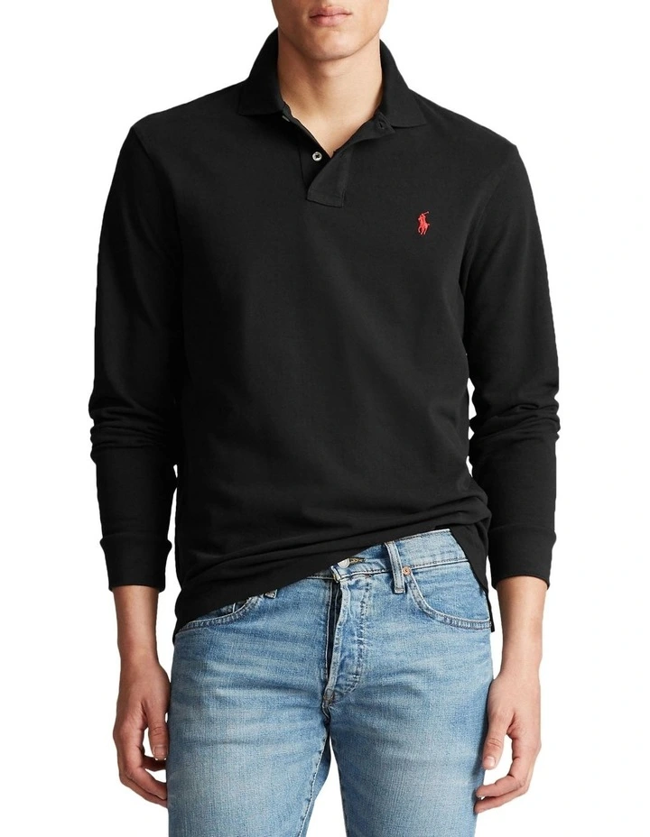 Custom Slim Fit Mesh Polo Shirt