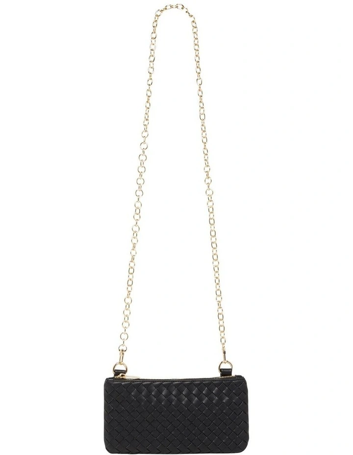 Nina Black Clutch