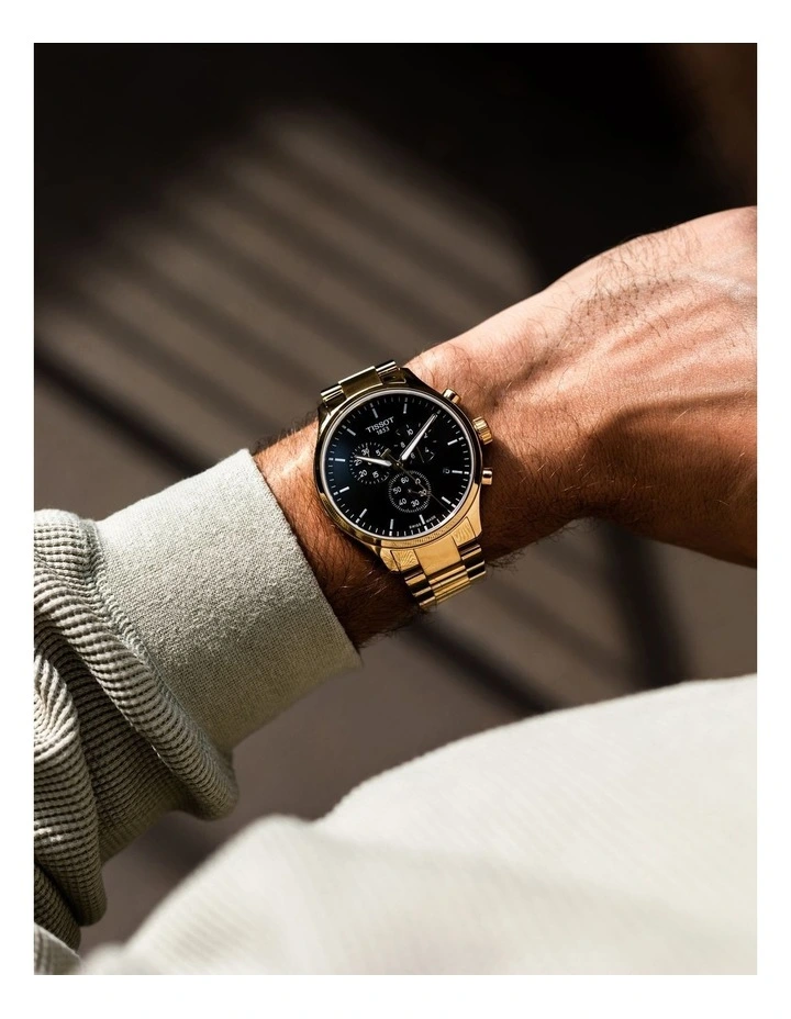 Chrono XL Classic T1166173305100 Watch in Black Gold
