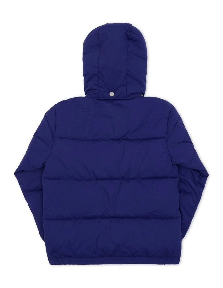 Junior Rochester Puffer Jacket in Chaouen Cobalt