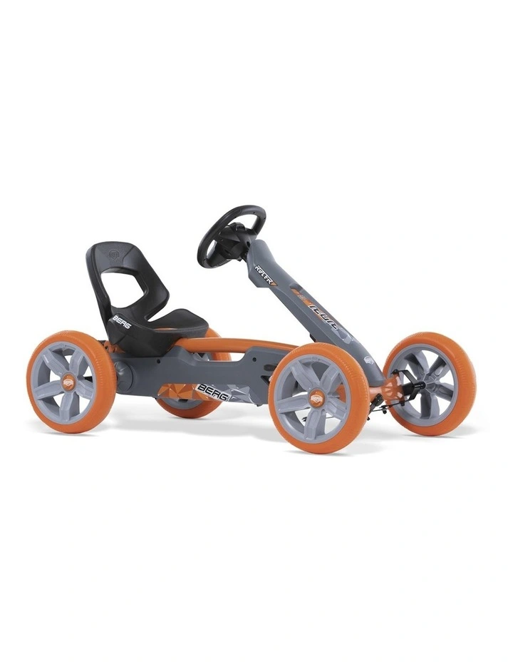 Reppy Racer Pedal Go Kart Ride On Toy Car (2.5-6 Years) in Orange