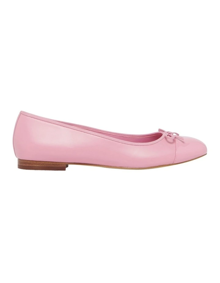 Jinks Ballet Flat Shoe in Pink