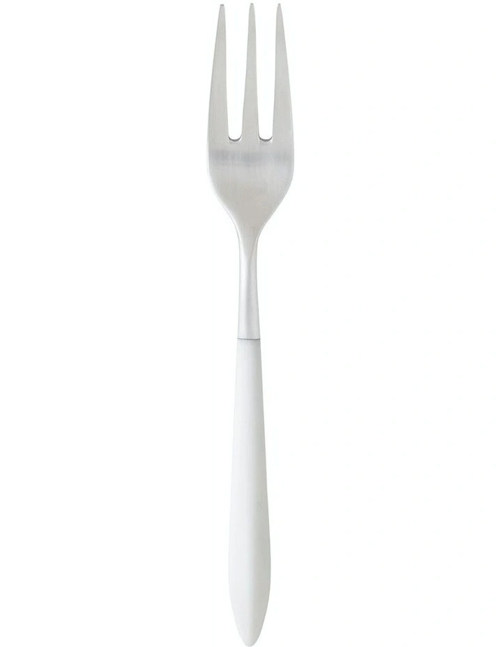 Ares Cake Fork in White