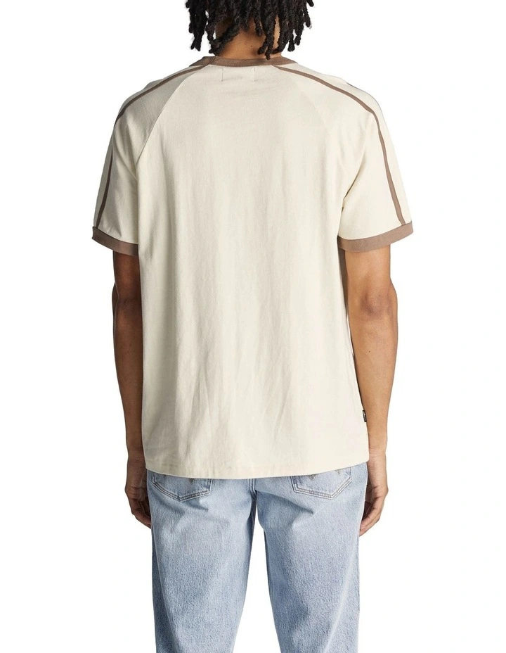 Ringer Tee in Ecru