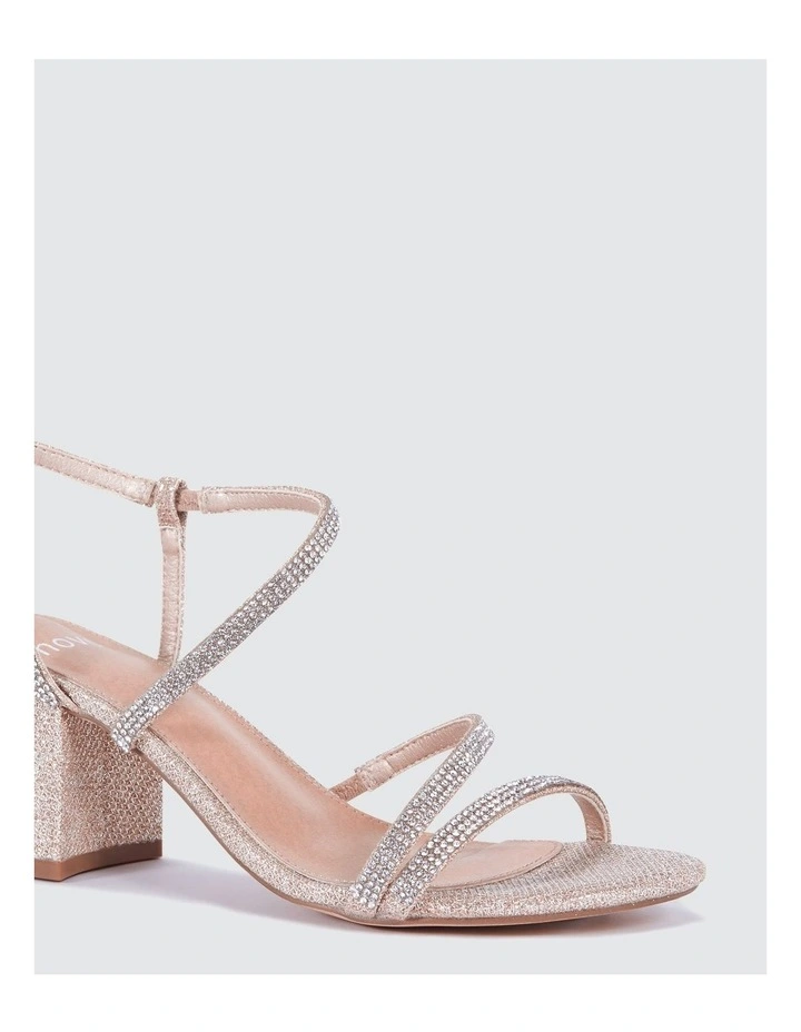 Praise Heels in Gold
