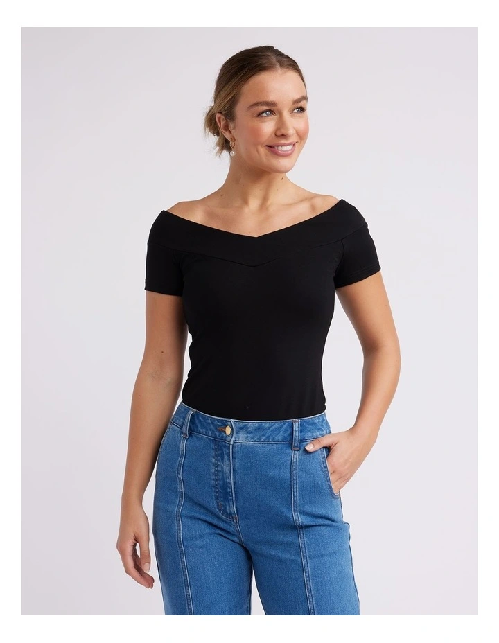 Odelia Top in Black