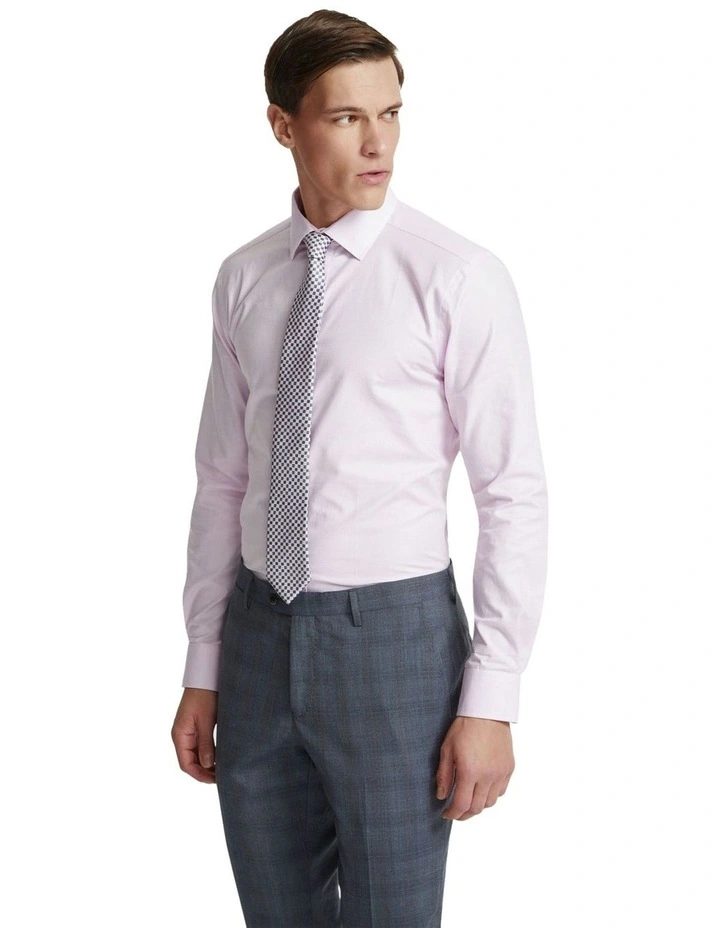 Beckton Dobby Shirt in Pink