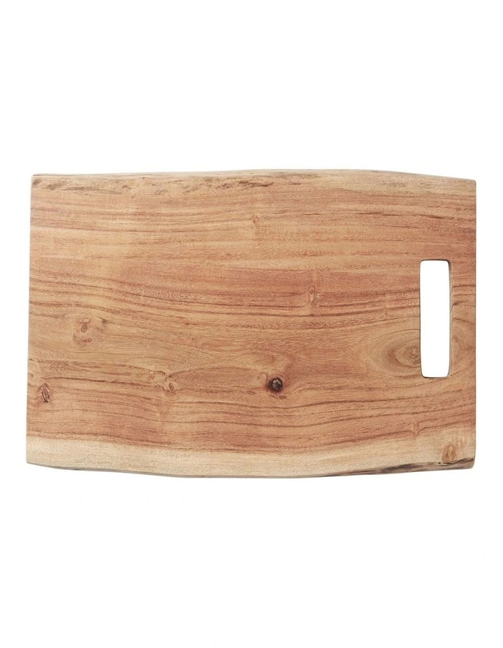 Menara Rectangular Serving Board 45x30cm in Brown