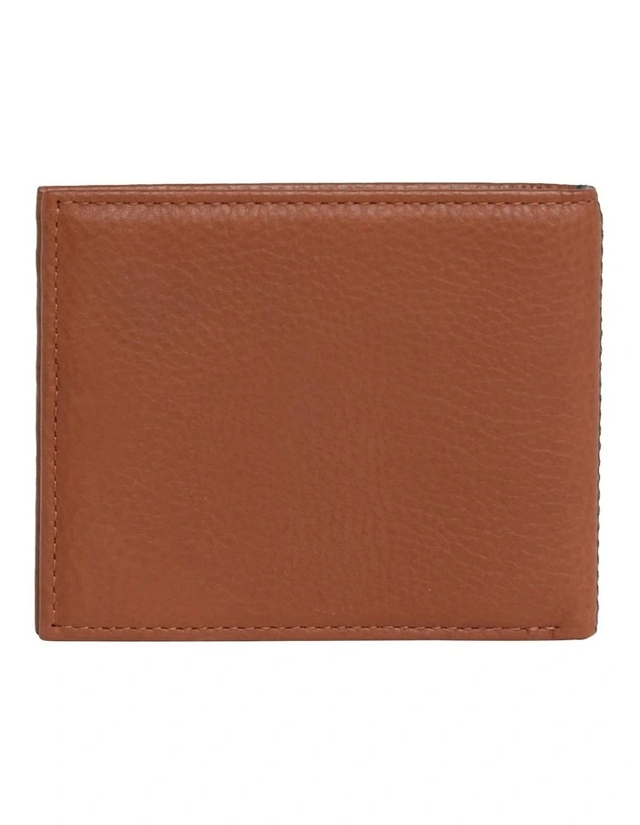 Prem Leather Mini CC Wallet in Warm Cognac
