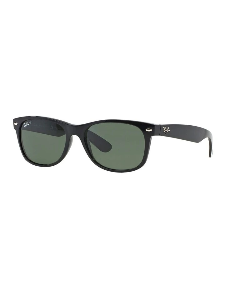New Wayfarer Black RB2132 Polarised Sunglasses