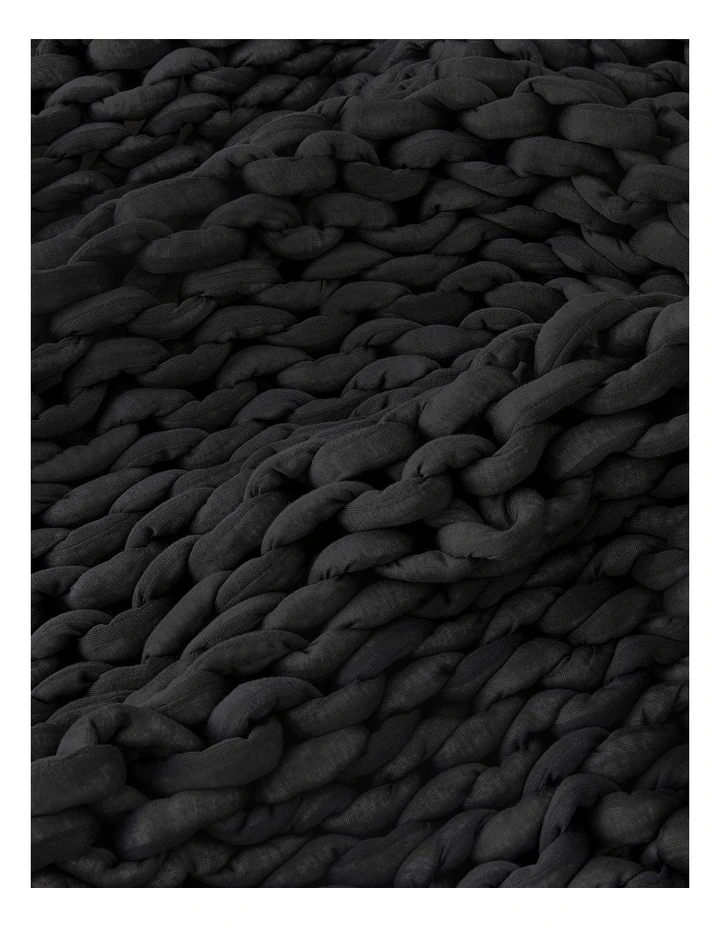 Sabine Weighted Blanket 6.5kg in Anthracite