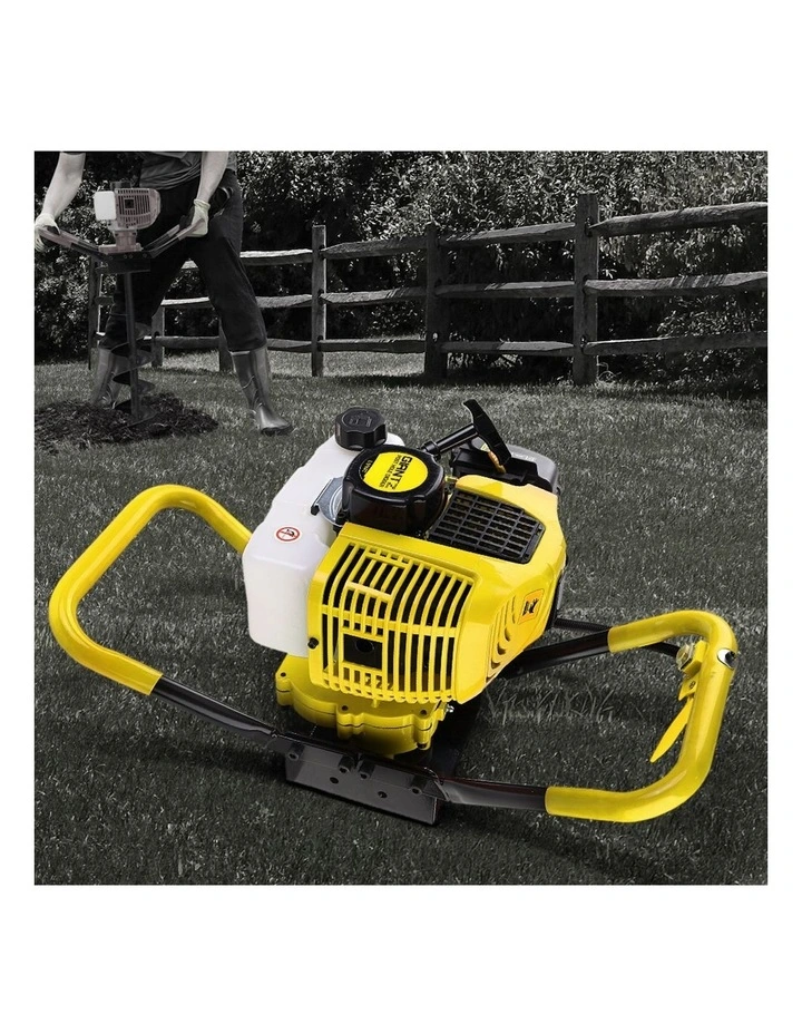 Petrol Post Hole Digger (Motor Only) 80cc in Yellow