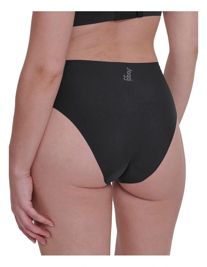 Zero Feel 2.0 High Waist Brief in Black