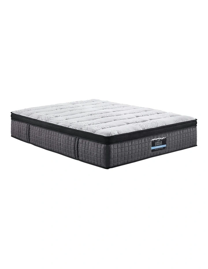 Euro Top Latex Layer Queen Mattress 9 Zone 34cm in White