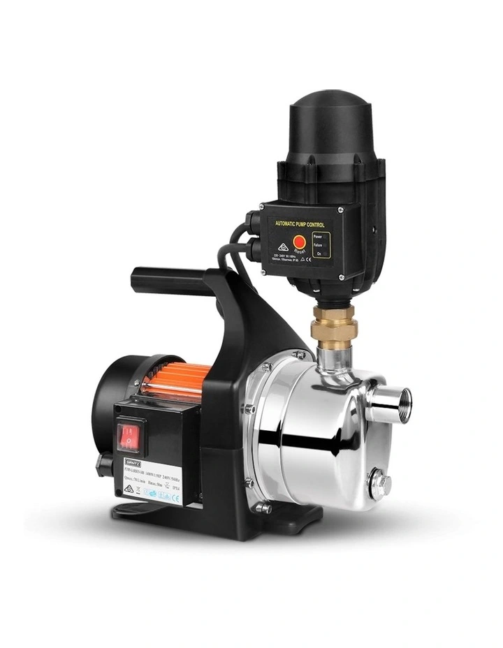 Garden Water Pump 1500W in Silver