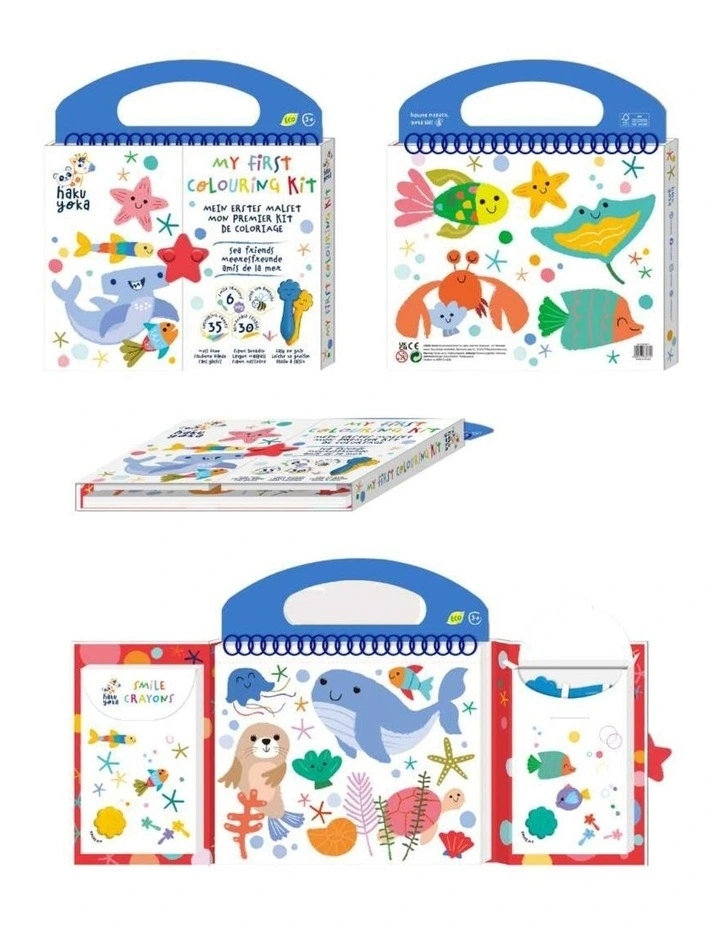 My First Colouring Kit Sea Friends