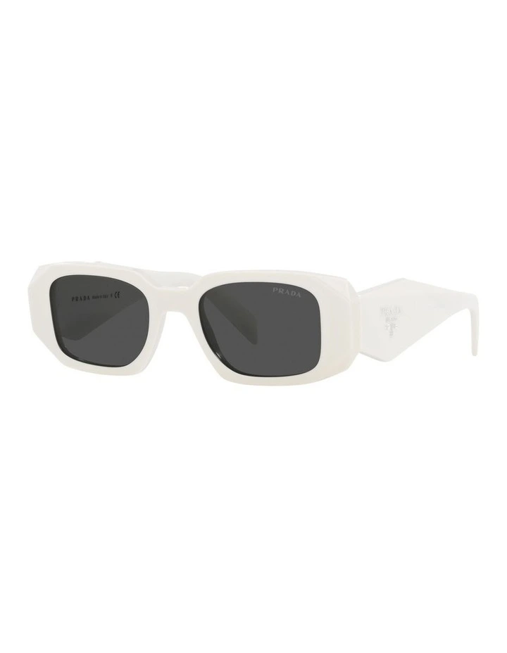 PR 17WS Scultoreo White Sunglasses