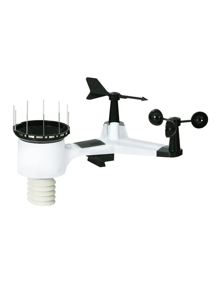 Weather Station WiFi Solar Sensor in White