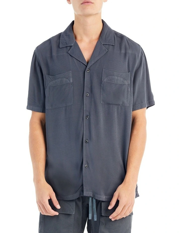 Midtown Shirt in Slate