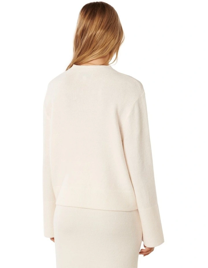 Layla Co-Ord Jumper in White