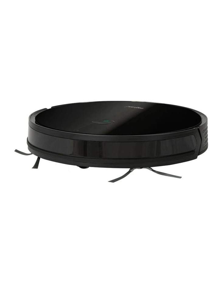 Smart Robot Vacuum & Mop with Pet Brush in Black