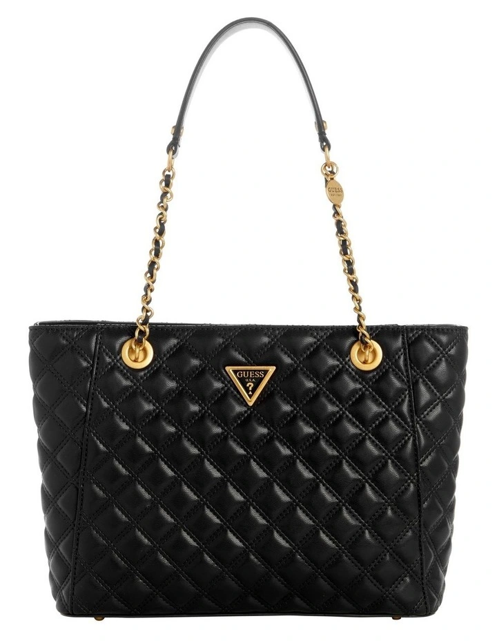 Guilly Small Tote Bag in Black