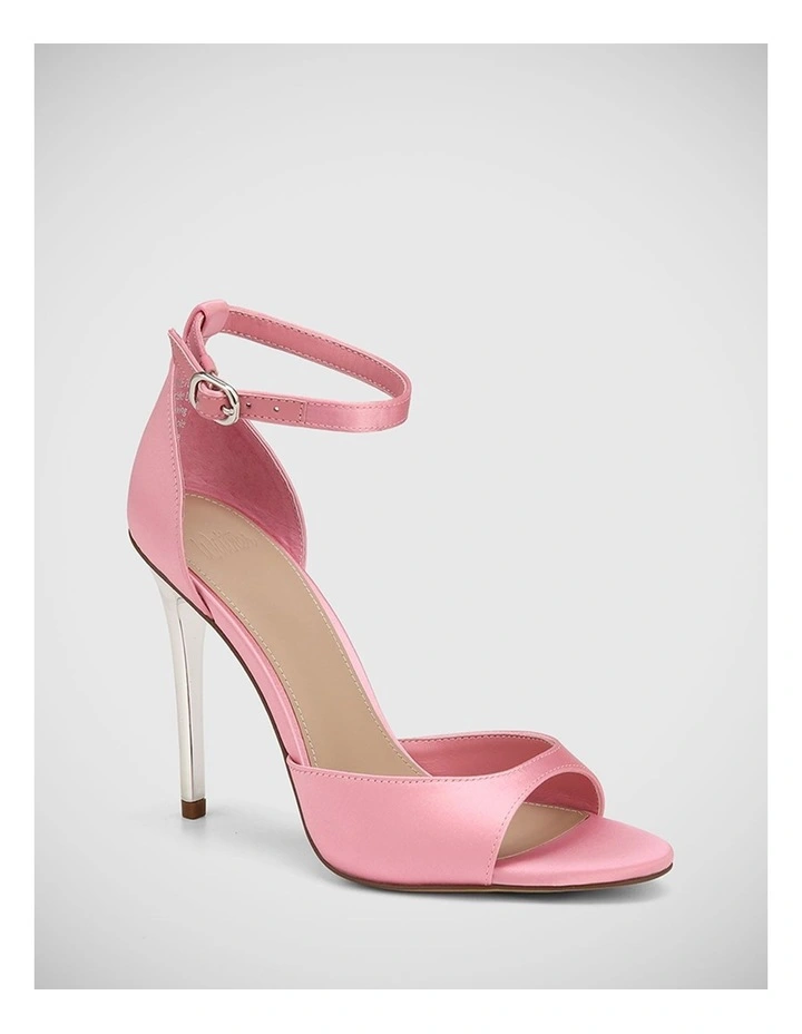 Aitken Satin Sandal in Pink